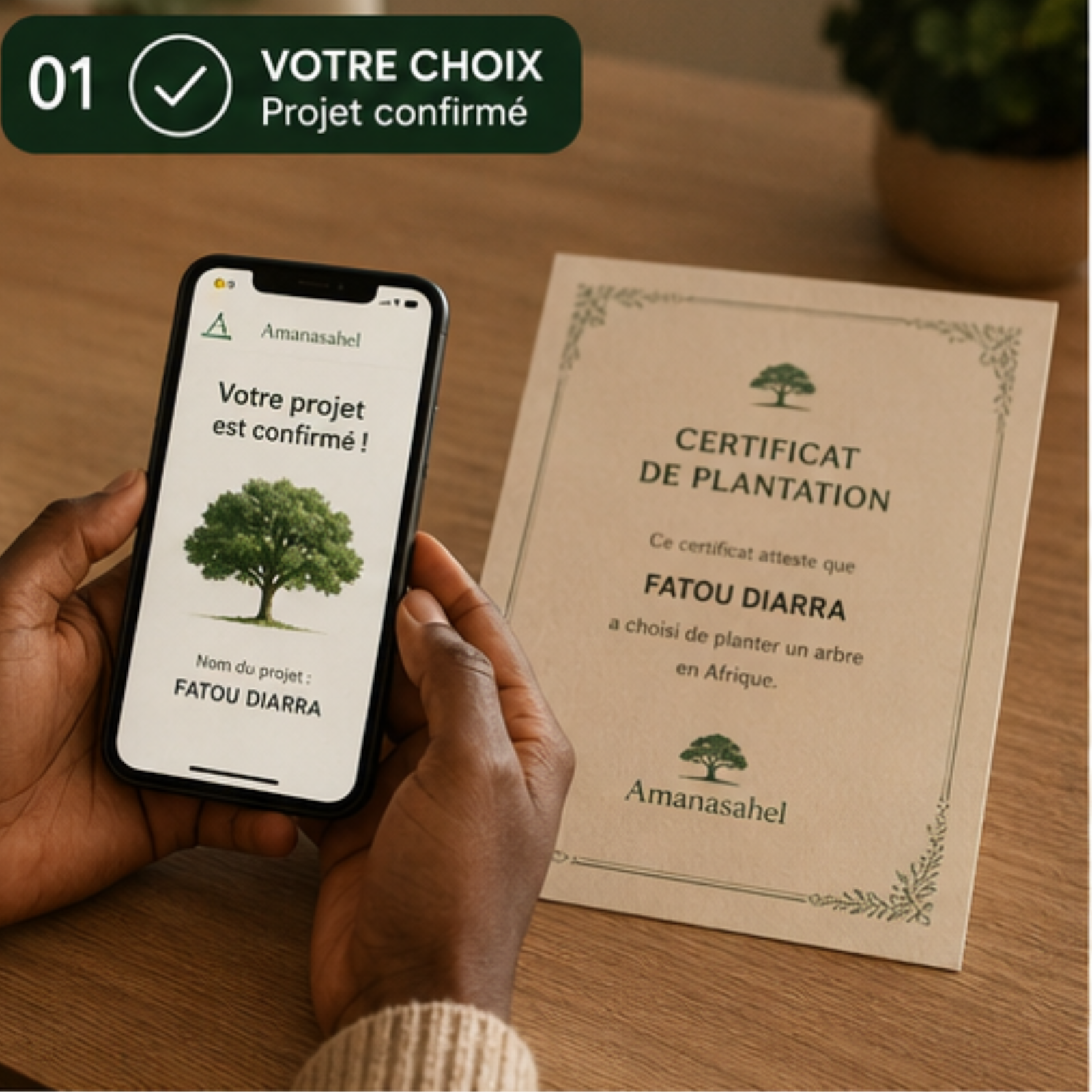 Tout commence par votre choix.