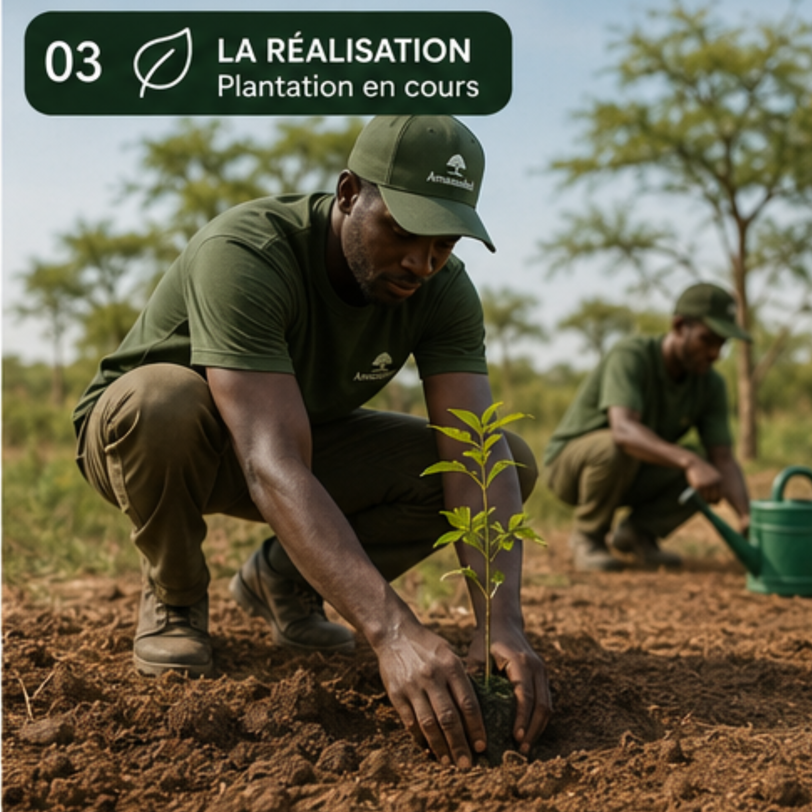 Votre projet devient réel.